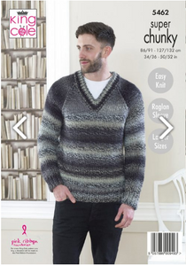 *Pattern 5462   Super Chunky  King Cole