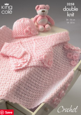 *Pattern  3258   Crochet  King Cole