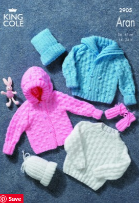 Pattern 2905 Aran  King Cole