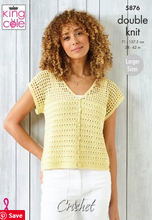 Load image into Gallery viewer, *Pattern  5876  Crochet  King Cole