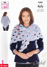 Load image into Gallery viewer, *Pattern  5583  Crochet  King Cole