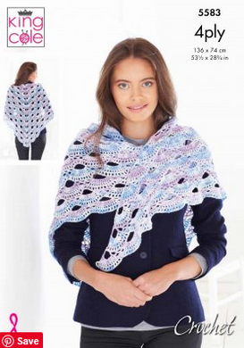 *Pattern  5583  Crochet  King Cole