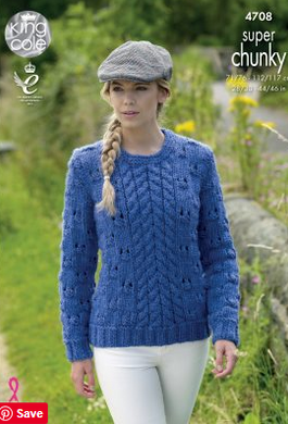 *Pattern 4708  Super Chunky  King Cole