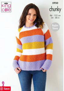 *Pattern 5950 Chunky  King Cole