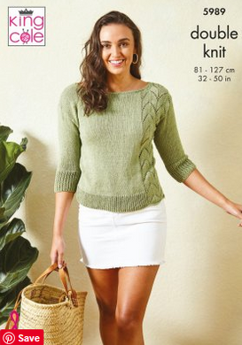 *Pattern 5989 DK  King Cole