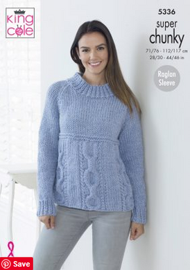 *Pattern 5336 Super Chunky King Cole