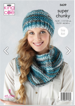 Load image into Gallery viewer, Pattern 5639 Super Chunky King Cole