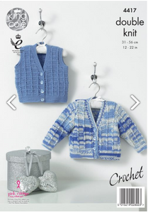 *Pattern  4417  Crochet  King Cole