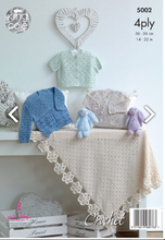Load image into Gallery viewer, *Pattern  5002  Crochet  King Cole