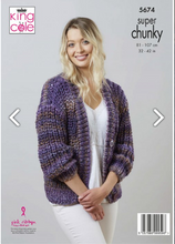 Load image into Gallery viewer, *Pattern 5674 Super Chunky King Cole