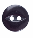 Fish Eye Button: 11mm: Burgundy G033918\12.
