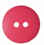 G332828\8: Matt Smartie Button: 28 lignes/18mm: Red.