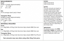 Load image into Gallery viewer, *Pattern  5663 Crochet  King Cole