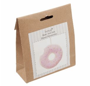 Make your own felt doughnut decoration
