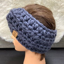 Load image into Gallery viewer, Luxury Merino Earwarmer - Charcoal