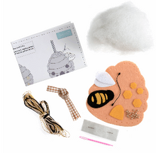 Load image into Gallery viewer, Make your own felt decoration   Bee Hive   GCK059.