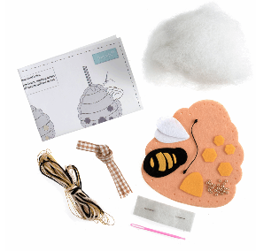 Make your own felt decoration   Bee Hive   GCK059.