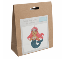 Load image into Gallery viewer, Make your own felt decoration    Mermaid  GCK060