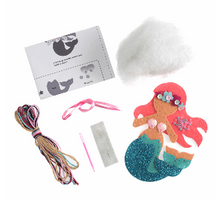 Load image into Gallery viewer, Make your own felt decoration    Mermaid  GCK060