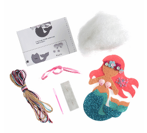 Make your own felt decoration    Mermaid  GCK060