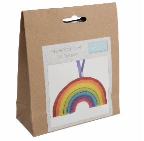 Make your own felt decoration    Rainbow   GCK061.
