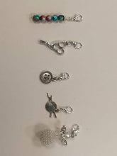 Load image into Gallery viewer, Handmade stitch markers - set of 5