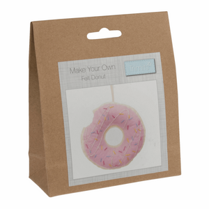 Make your own felt decoration   Felt kit doughnut GCK017.