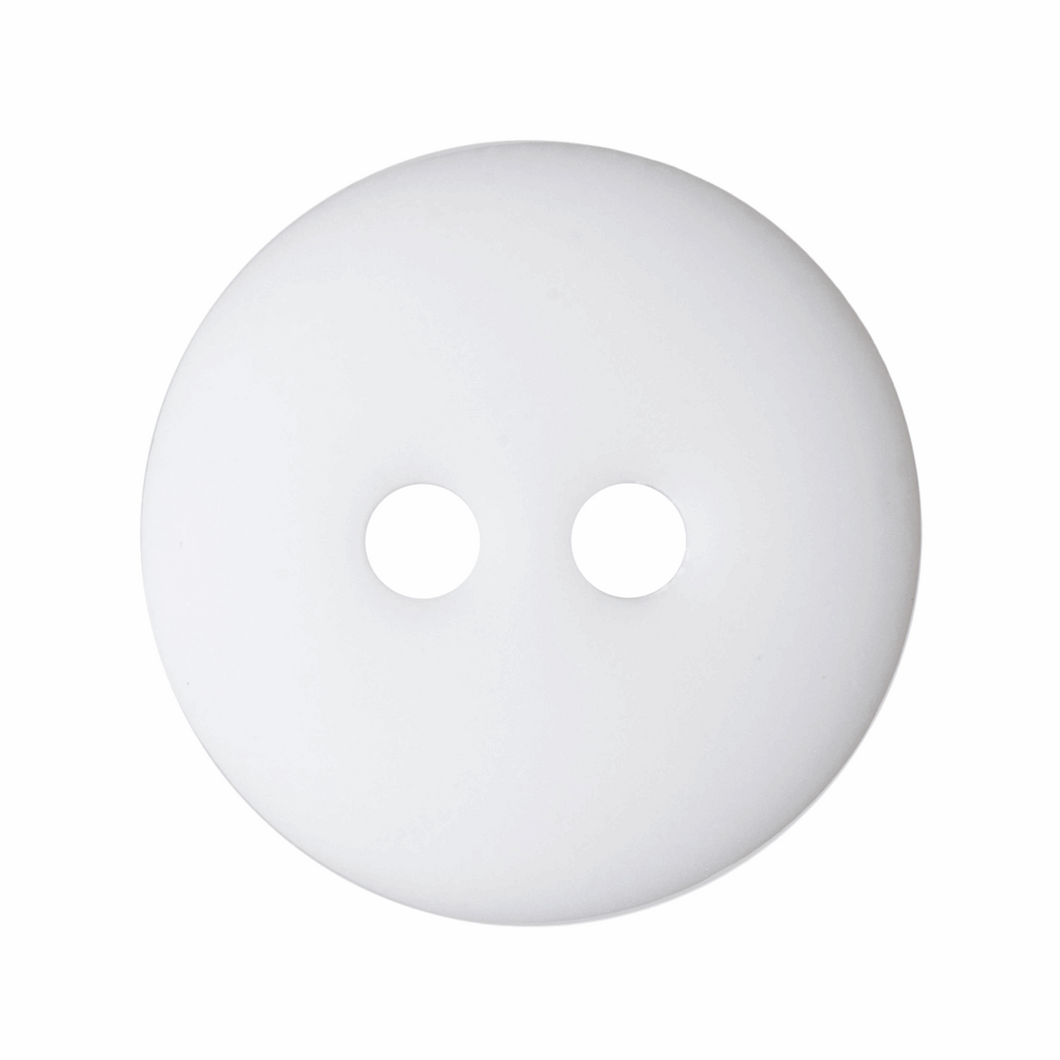 Matt Smartie Button: 11mm: White G332818\1.