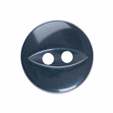 Fish Eye Button: 11mm: Navy G033918\19.