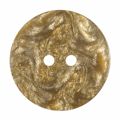 Gold Metallic Shimmer Button: 22mm: Gold. G455822/70