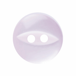 Polyester Fish Eye Button: 11mm: Pale Pink G033918\6.