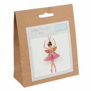 Make your own felt decoration   Felt kit  fairy