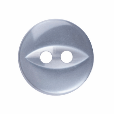 Fish Eye Button: 11mm: Grey G033918\31.