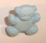 Teddy Pale blue - shanked 15mm   BBtedblue