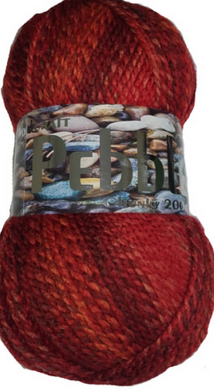 Woolcraft Pebble Chunky  Red 8079