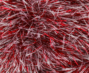 Tinsel chunky   Red snow  3303