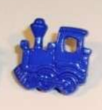 Train Royal blue - shanked 15mm   BBtrainRoyalblue