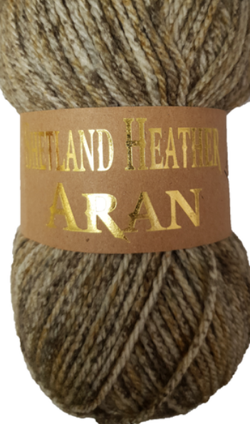 Woolcraft Shetland Heather Aran  Speckled  013