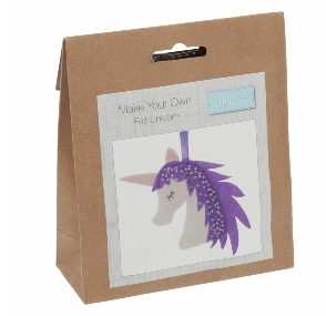 Make your own felt decoration   unicorn  GCK036