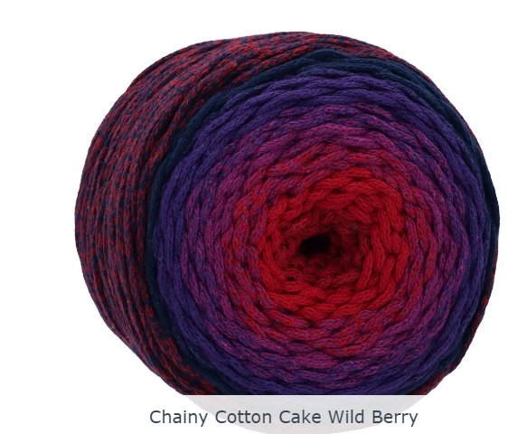 Retwist Chainy cotton cake   Wild berry  RCC10.