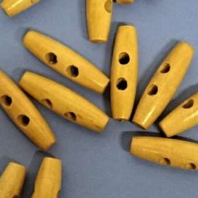 traditional wooden toggles 45mm