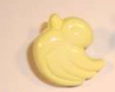 Yellow duck - shanked 15mm   BBduckyellow